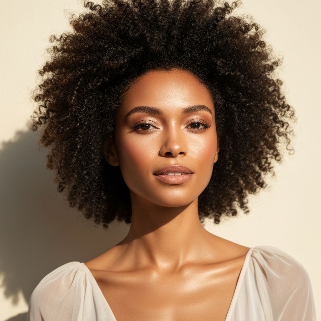 Natural soft glam